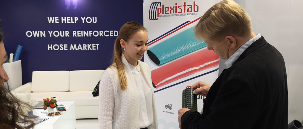 Рекламни материали на Plexistab на Eima International 2018